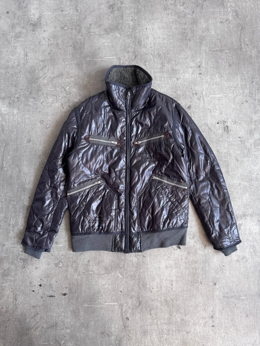 Avirex Fleece Lined Quilted Puffer Jacket