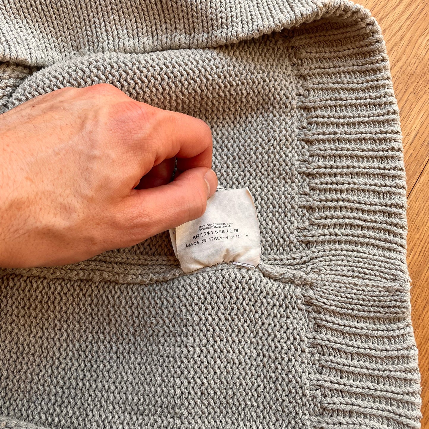 Stone Island Vintage Knit Jumper SS01 | Large, Multicoloured
