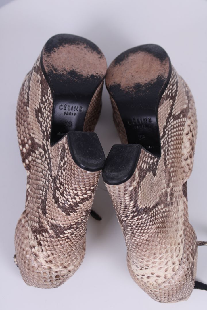 Celine Python Platform heels Snakeskin 39 | UK 6, TBD