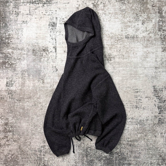 Vintage Armani Jeans Ninja Fleece Hoodie (XL)