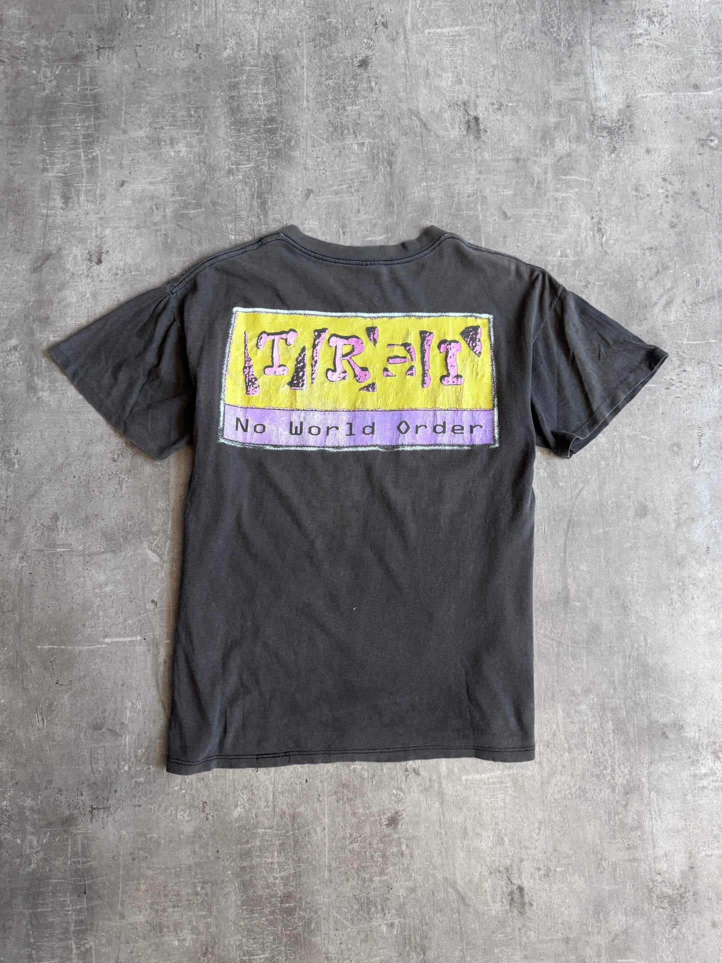 1993 Todd Rundgren Washed Grey Single Stitch Graphic Tee