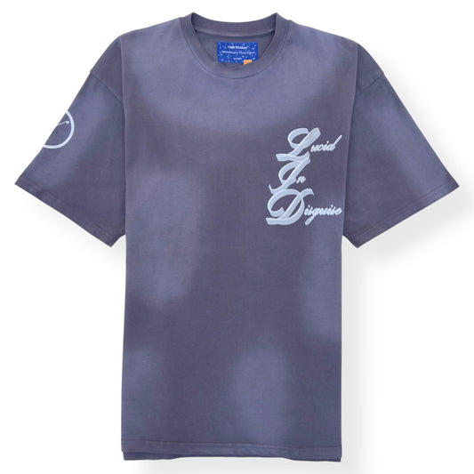 YME STUDIOS DREAMCORPS LUCID IN DISGUISE T-SHIRT SLATE L | Large, Slate