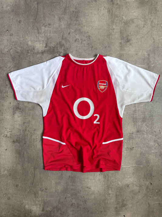 2002-2004 Nike Arsenal Home Red Football Shirt