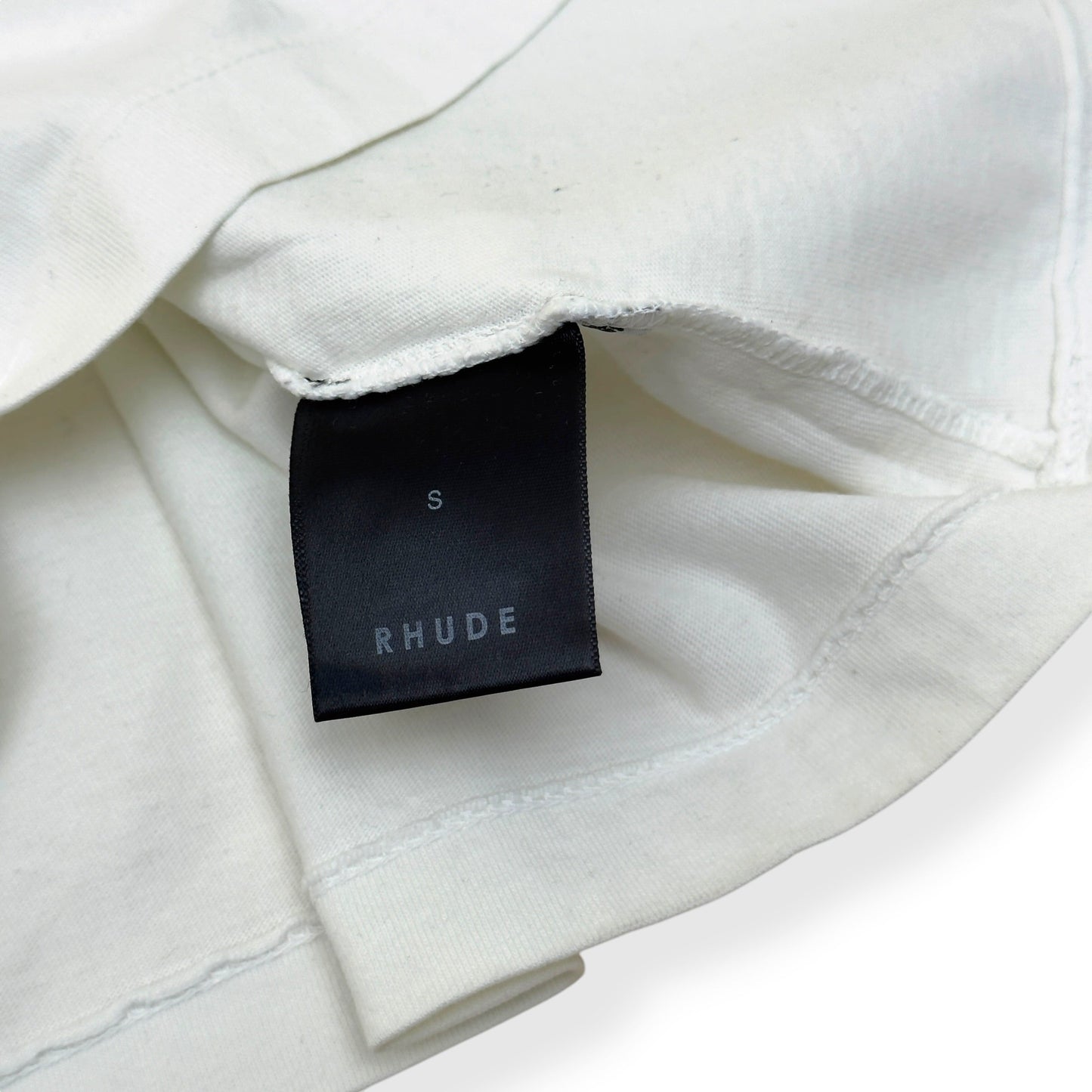 RHUDE MONACO T-SHIRT WHITE S | Small, White