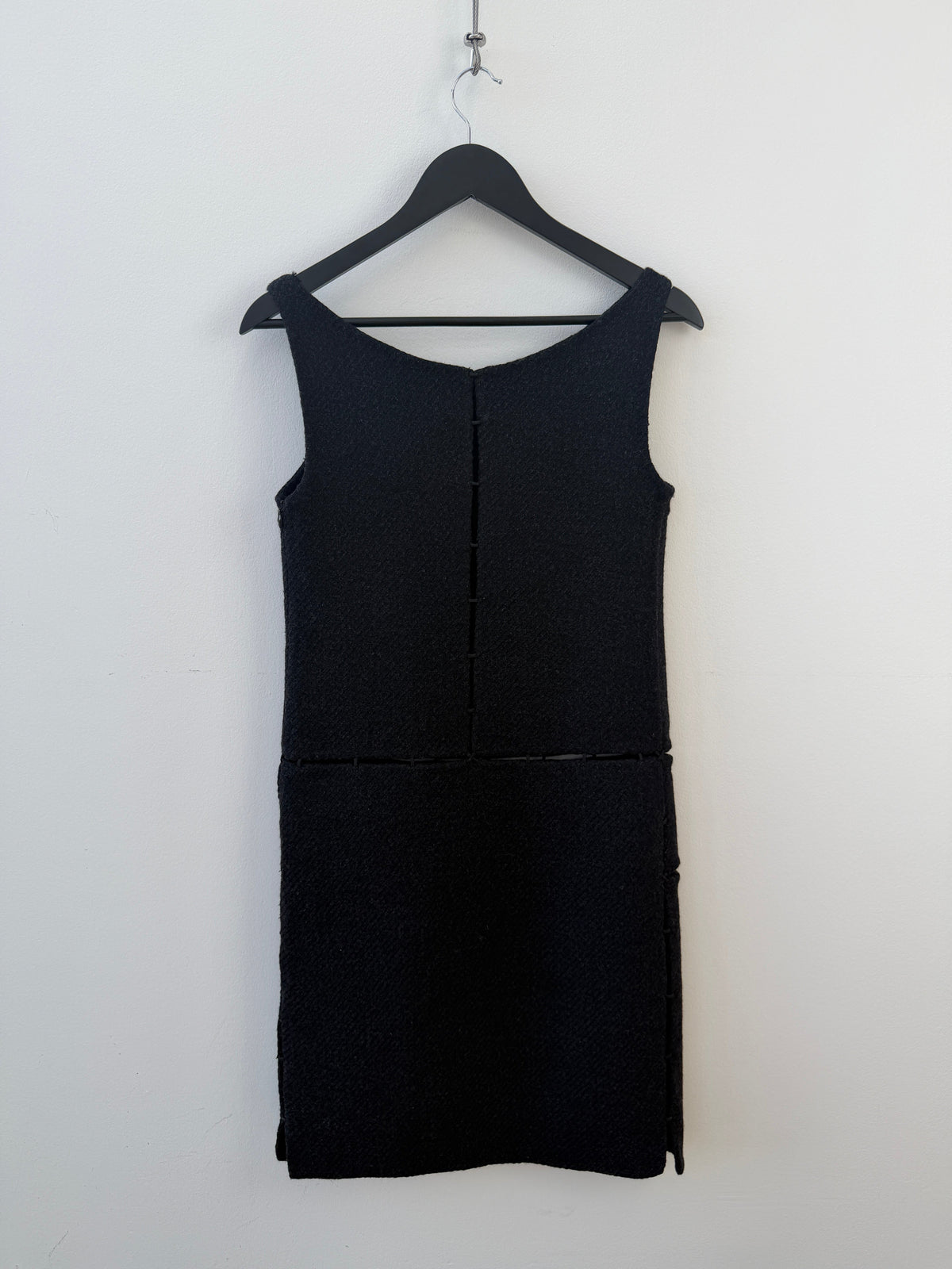 Prada Runway Fall Winter 1998 Wool Dress | O/S, Black