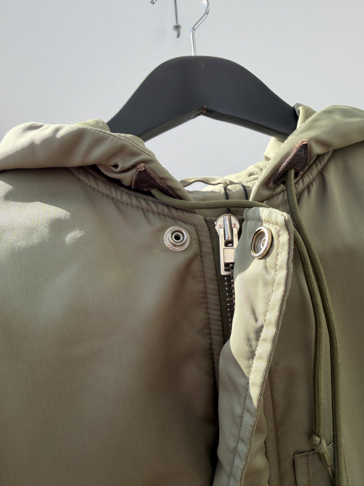 Miu Miu Fall Winter 2002 N-3 Aviator Parka | O/S, Olive