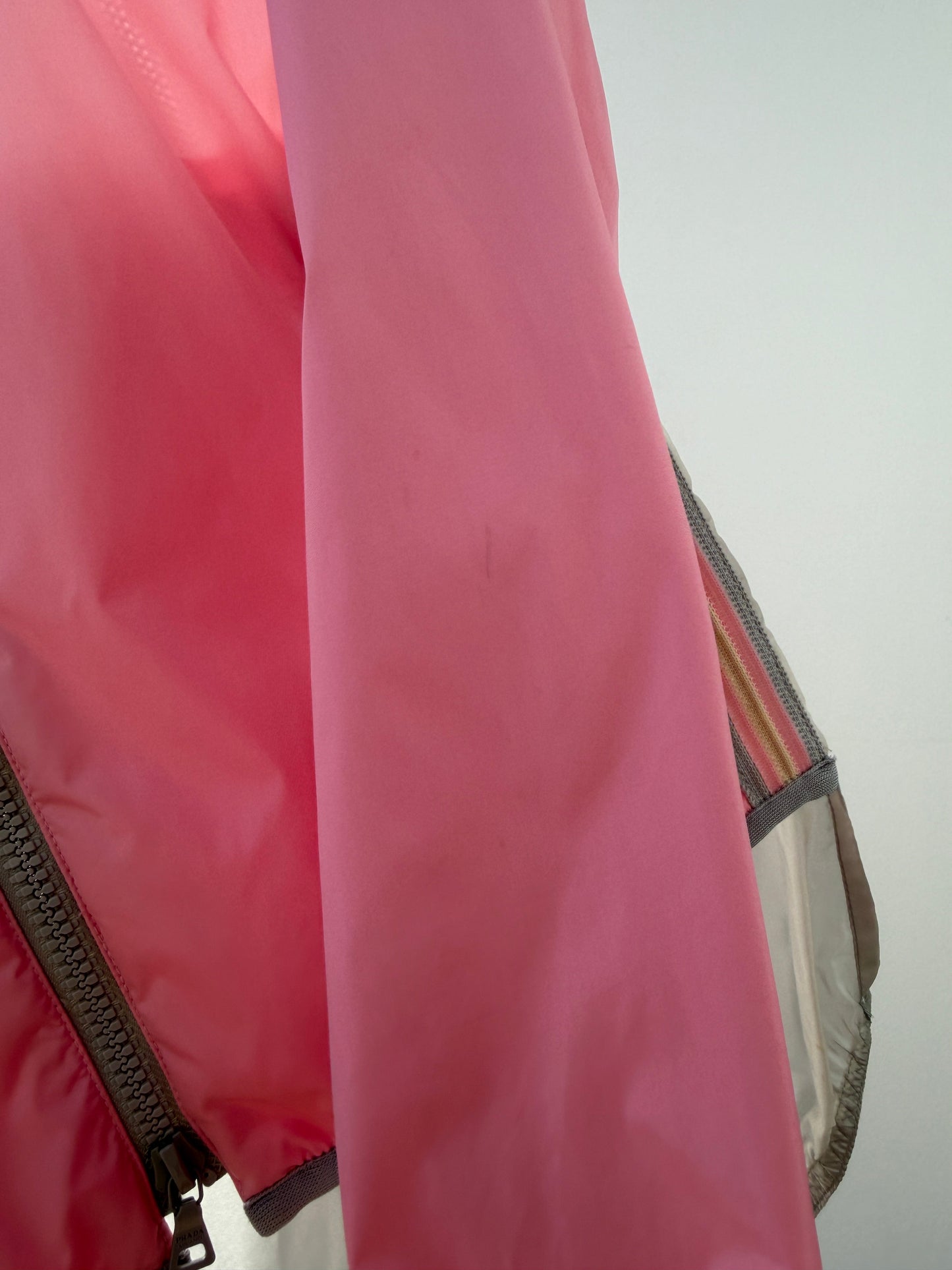 Prada Sport Spring Summer 2000 Gel Seams Jacket | O/S, Red