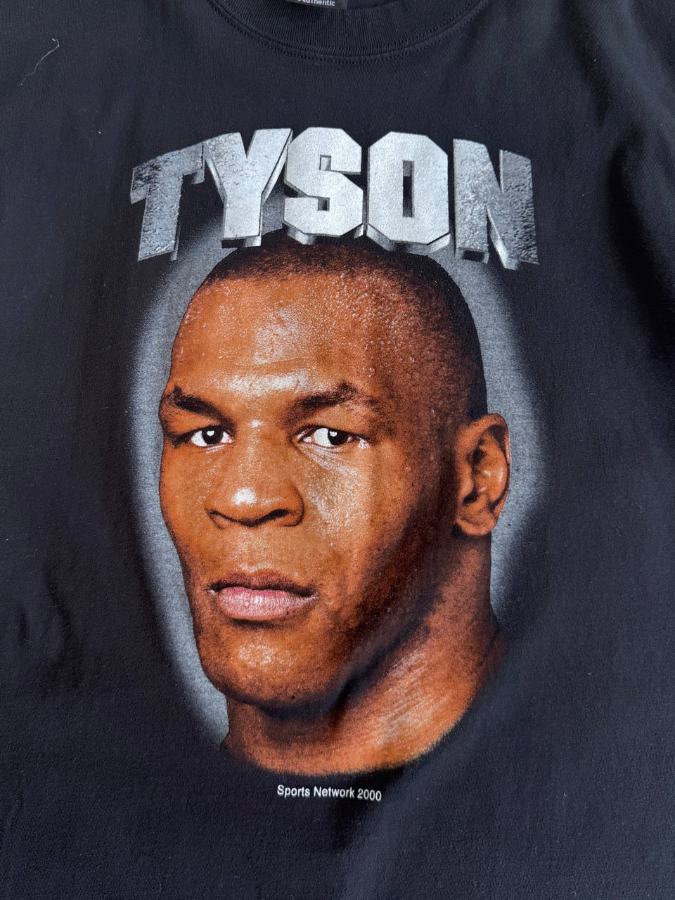 2000 Mike Tyson 'Here On Business' Graphic Tee