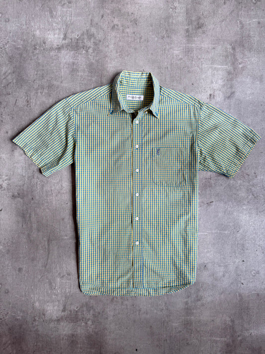 Yves Saint Laurent Spring Gingham Check SS Shirt