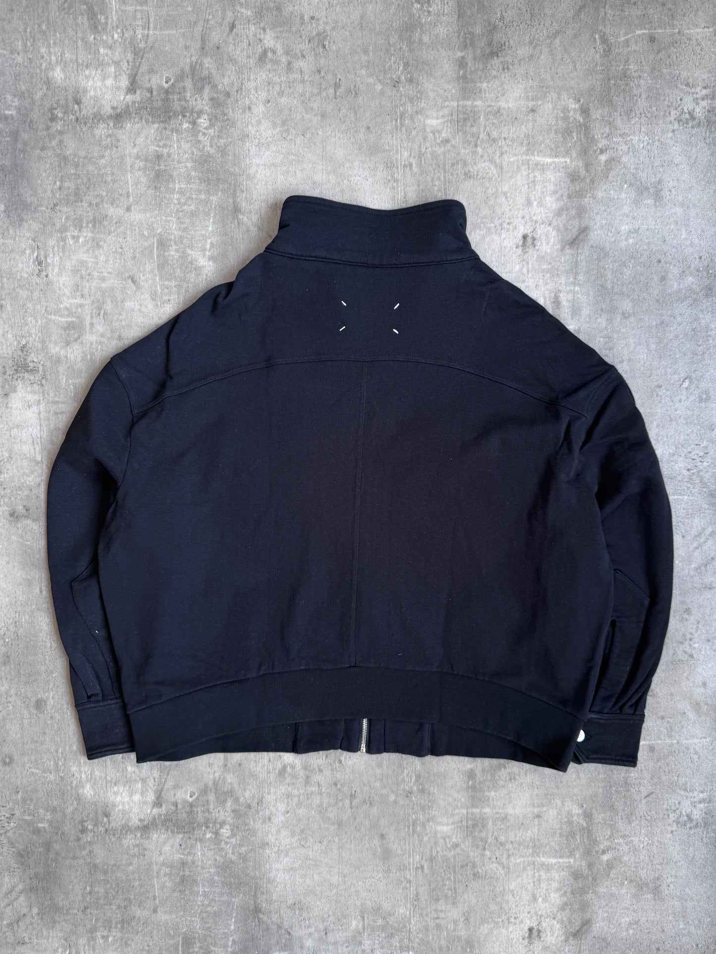 Margiela Boxy Thick Terry Black Blouson