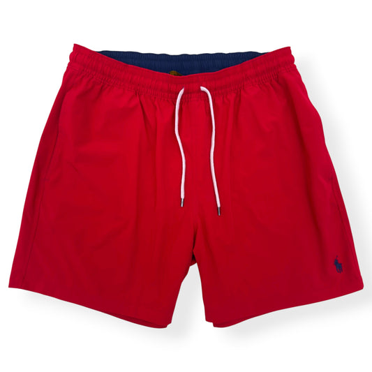 POLO RALPH LAUREN SWIM SHORTS RED XL | XL, Red