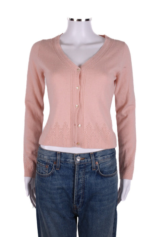Collette Dinnigan Cardigan Pink S | Small, Pink