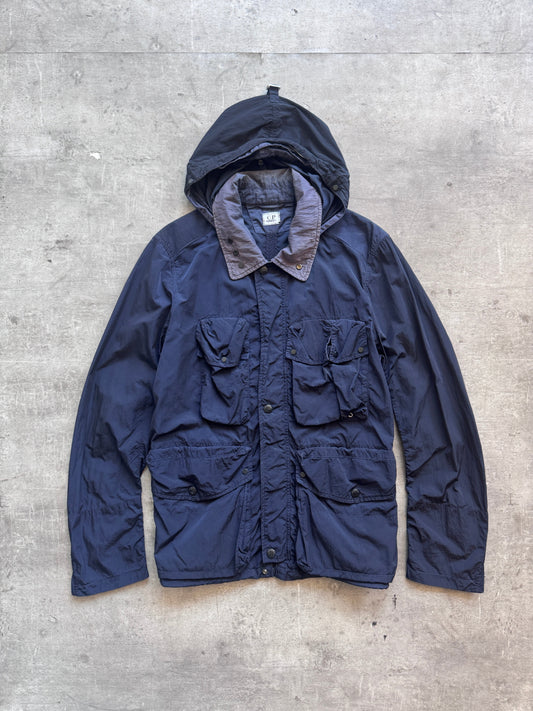 C.P. Garment Dyed Full Zip Multi Pocket Nylon Jacket. FA : 276 | MEDIUM, Multicoloured