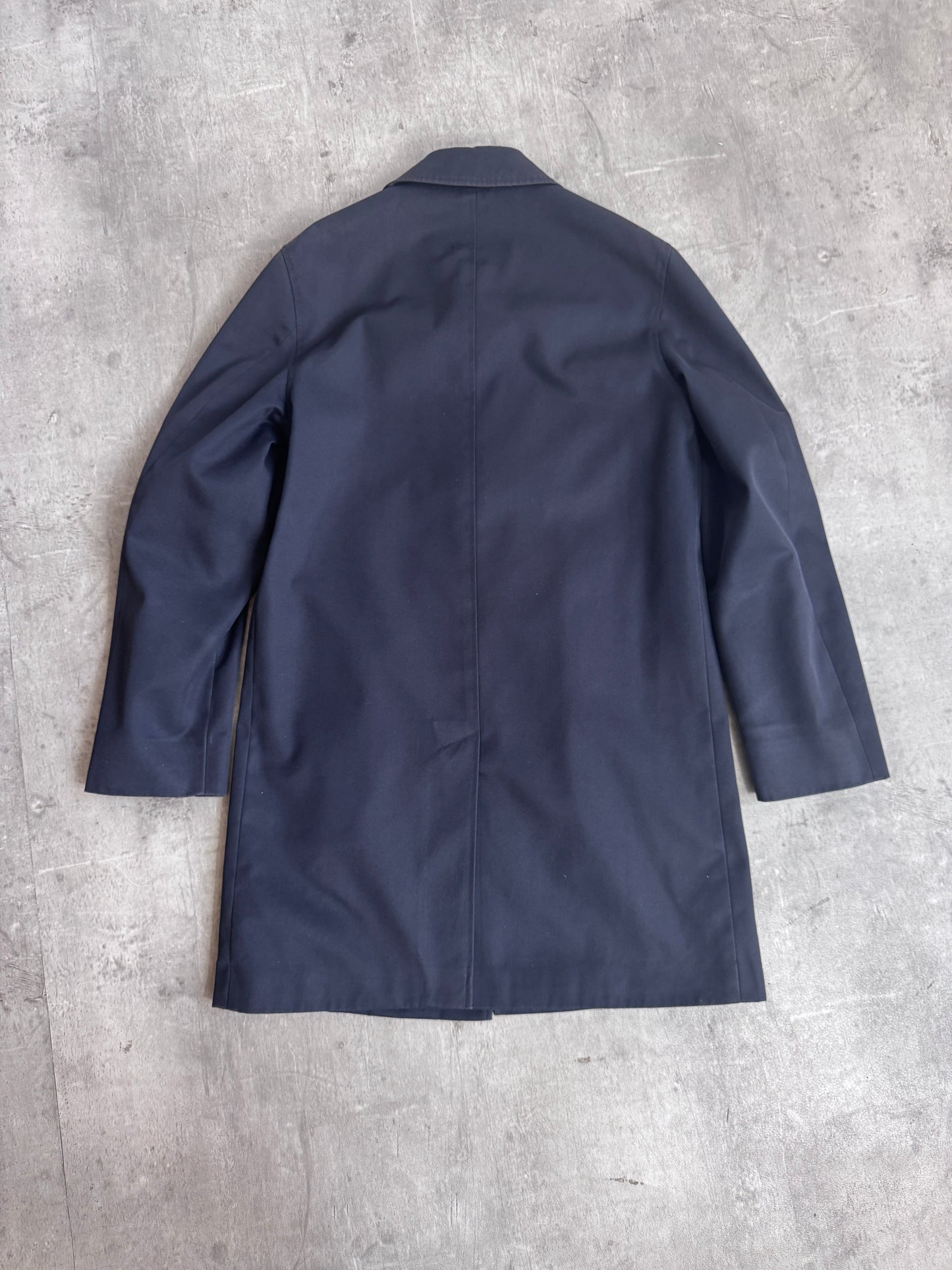 Aquascutum Navy Trench Coat