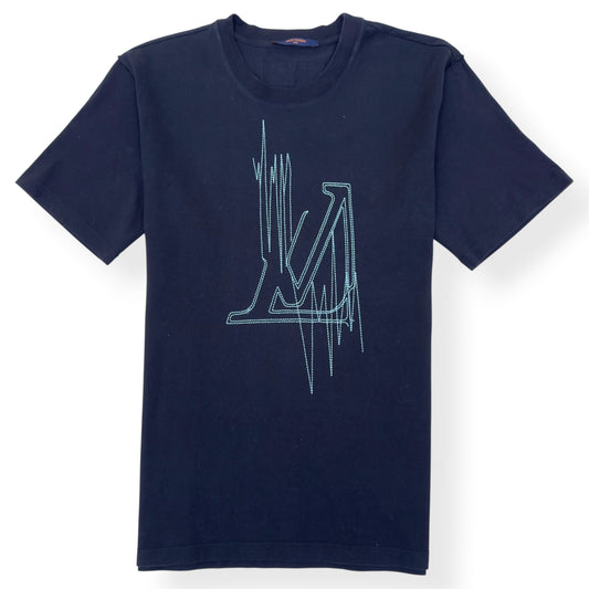 LOUIS VUITTON FREQUENCY T-SHIRT BLACK XXL | XXL, Black