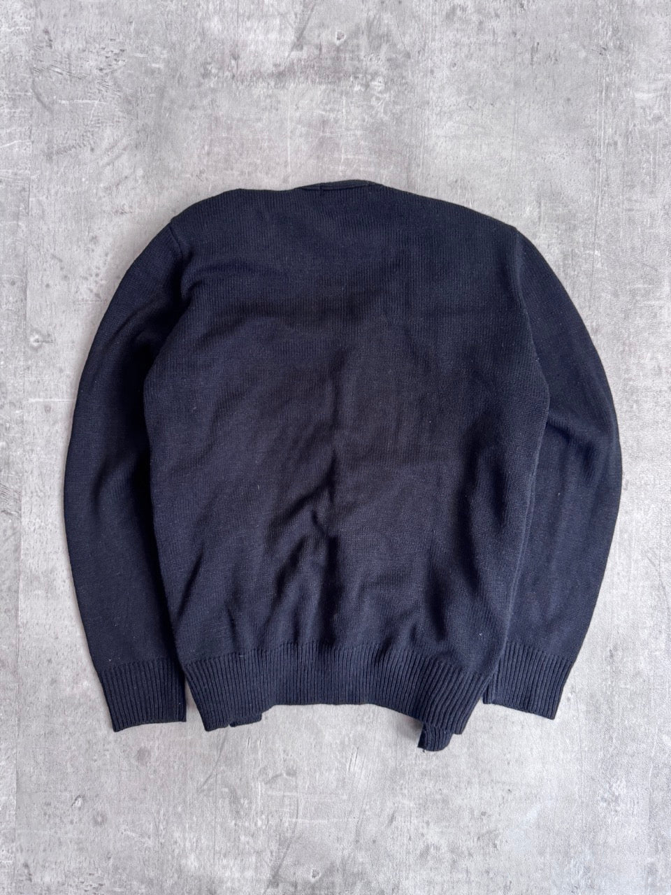 Comme Des Garçons Homme Plus Layered Knit Cardigan