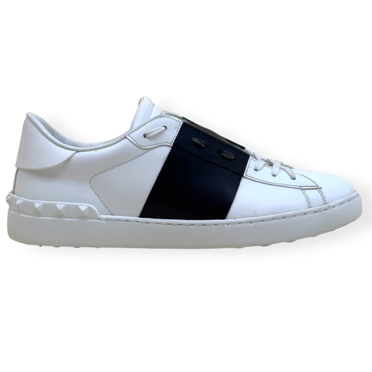 VALENTINO GARAVANI OPEN SNEAKER SNEAKER WHITE / BLACK 44.5 / UK10.5 | UK 10.5, Black