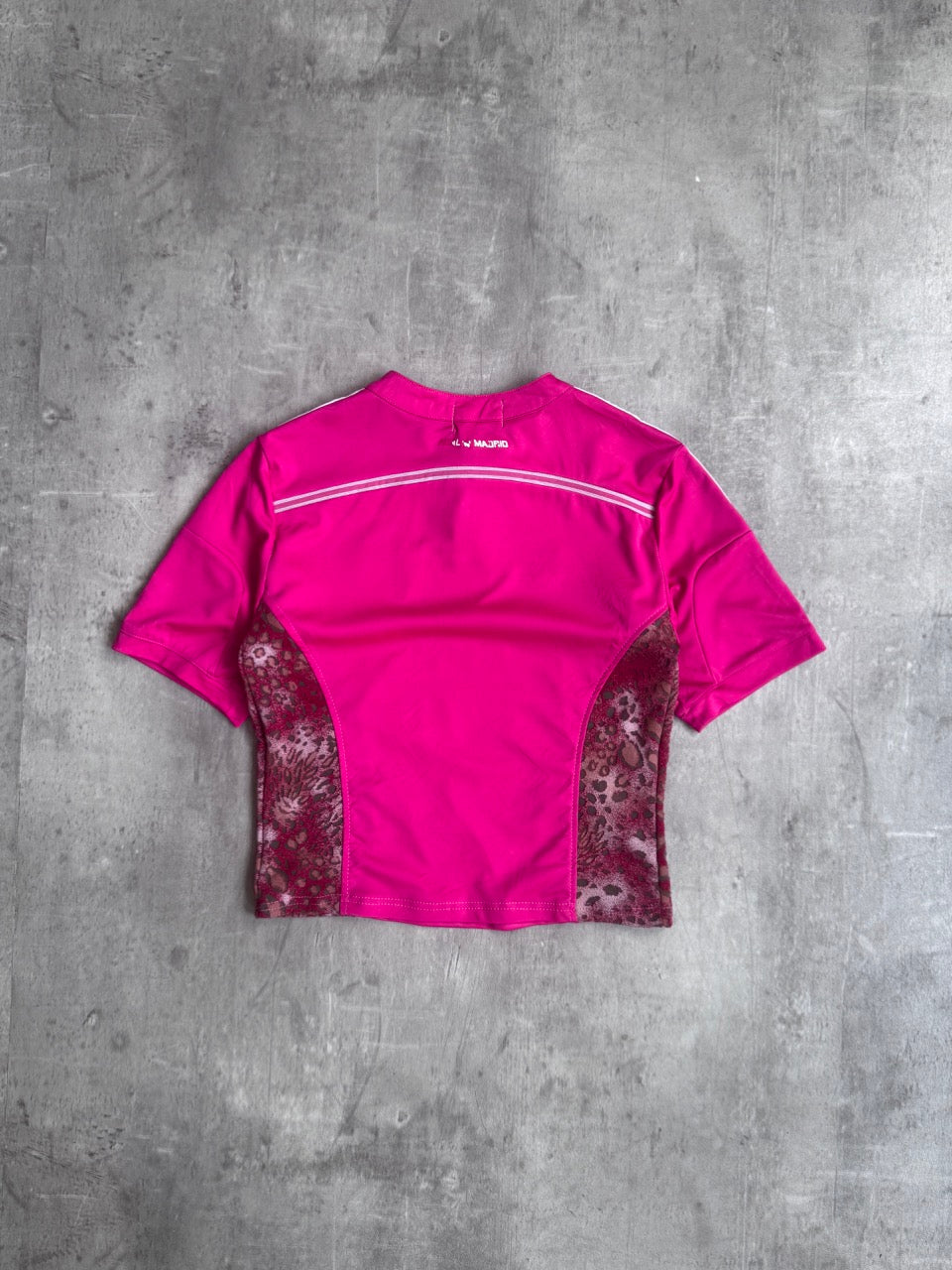 VT Rework: Hot Pink Real Madrid x Adidas Cropped Football Shirt SC: 5782