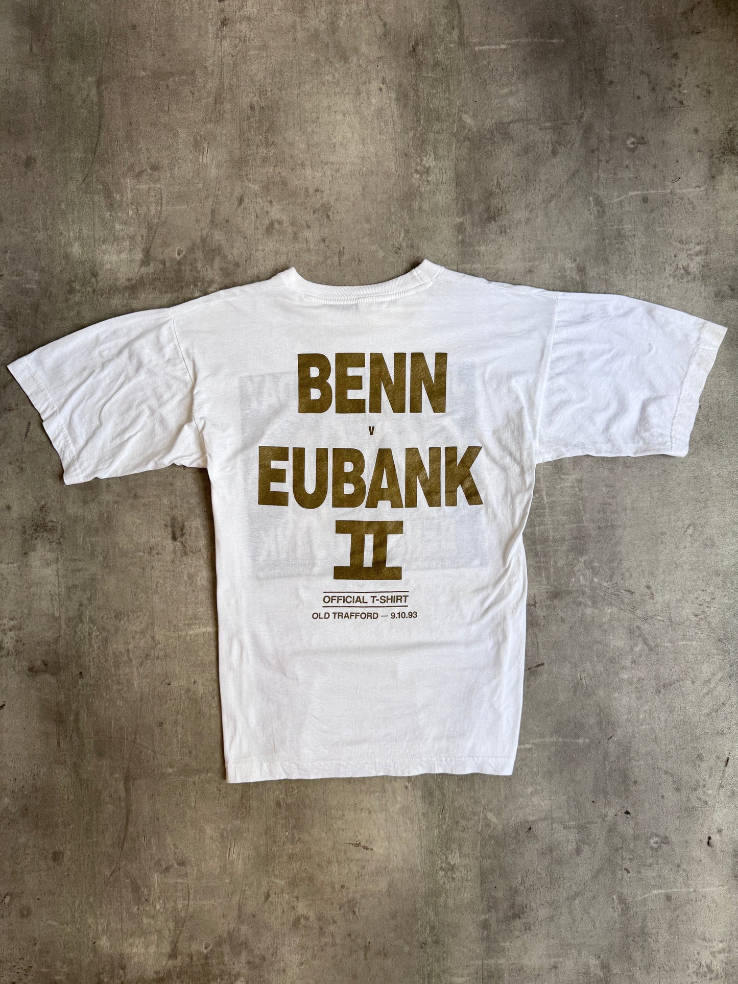 1993 Benn Vs Eubank World Super Middleweight Championship Graphic Tee