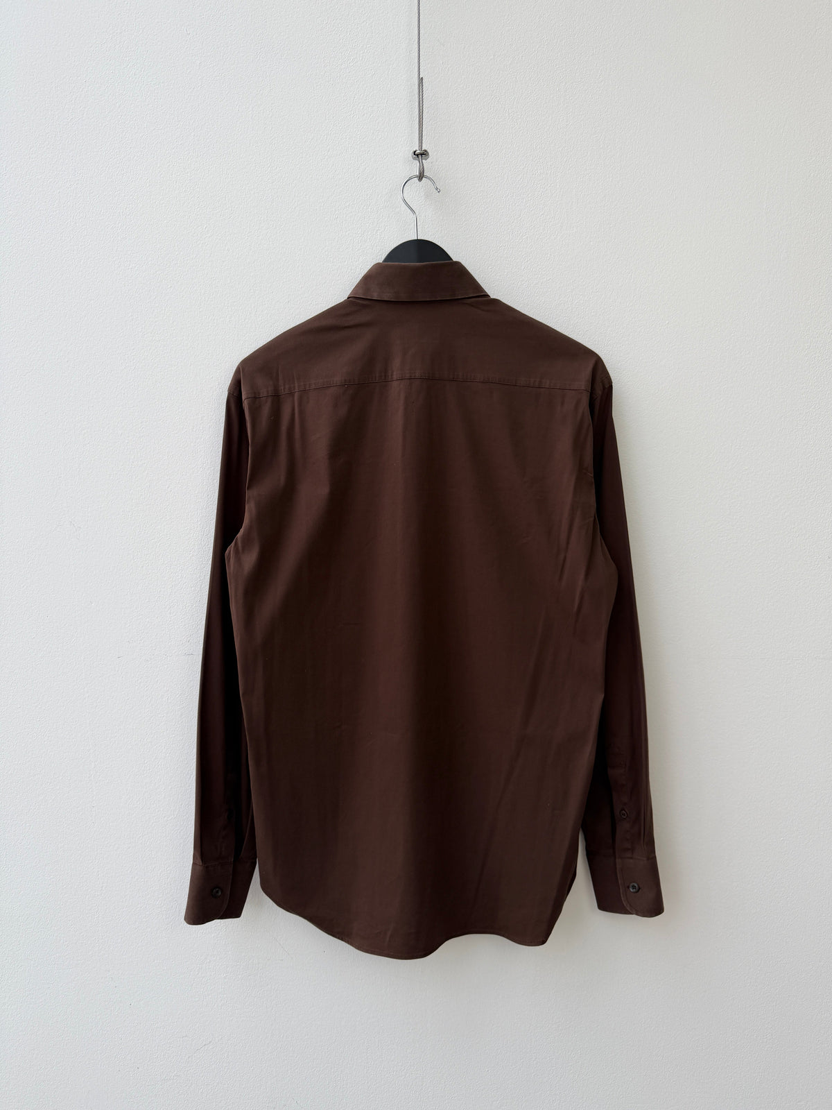 Prada Brown Formal Shirt | Large, Brown