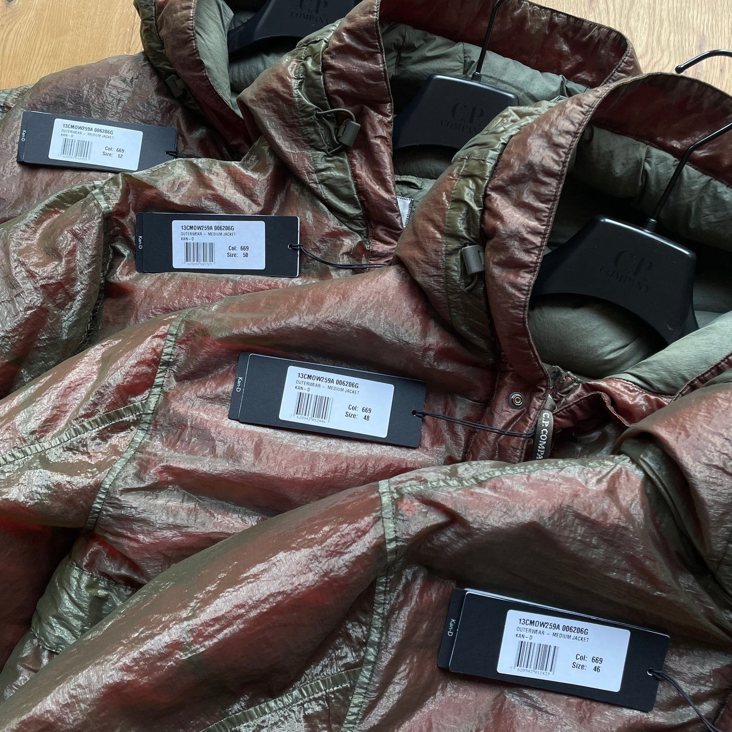 C.P. Company Kan-D Puffer Jacket in Thyme (RRP £765) | Small, Thyme