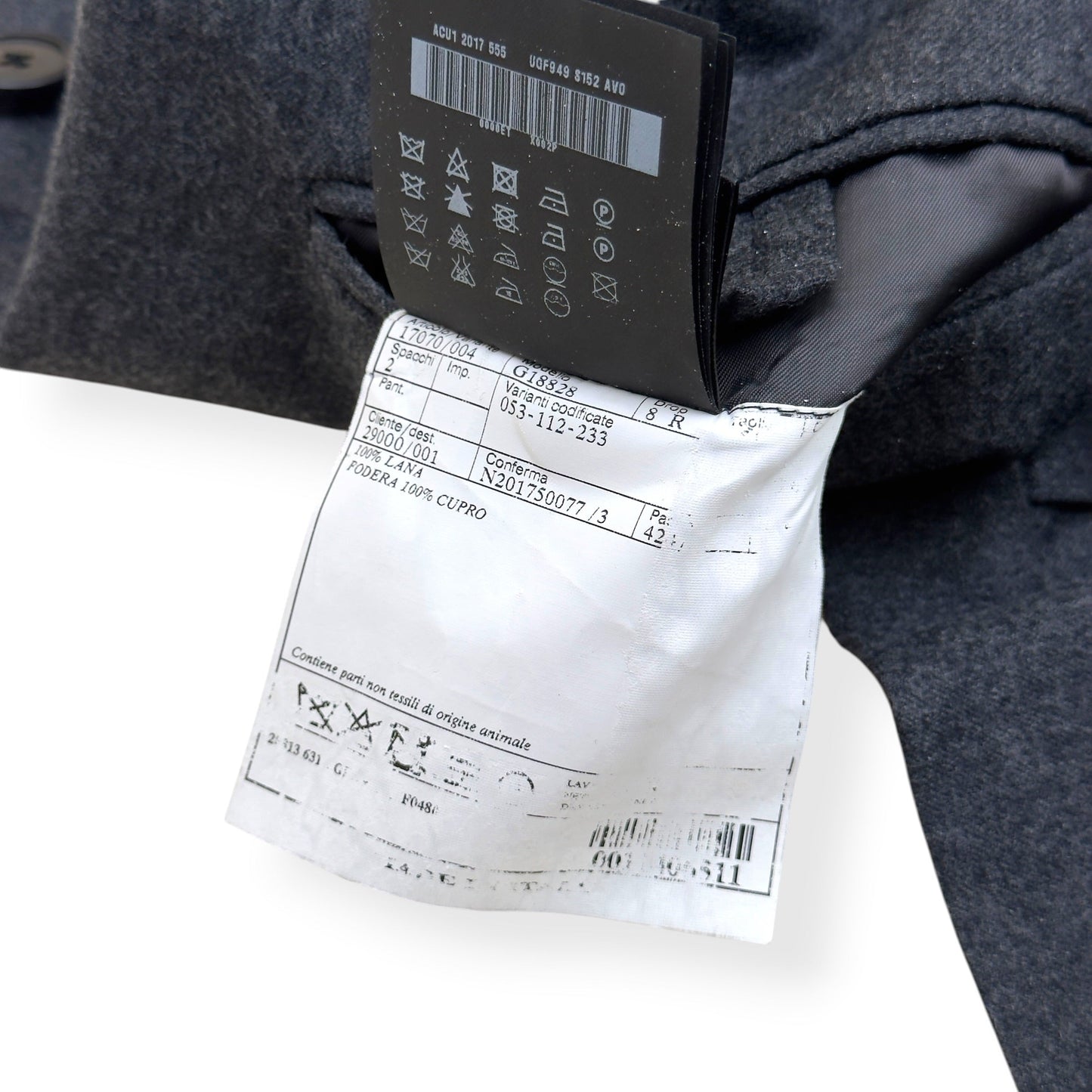 PRADA WOOL BLAZER GREY 54R / XL | XL, Grey