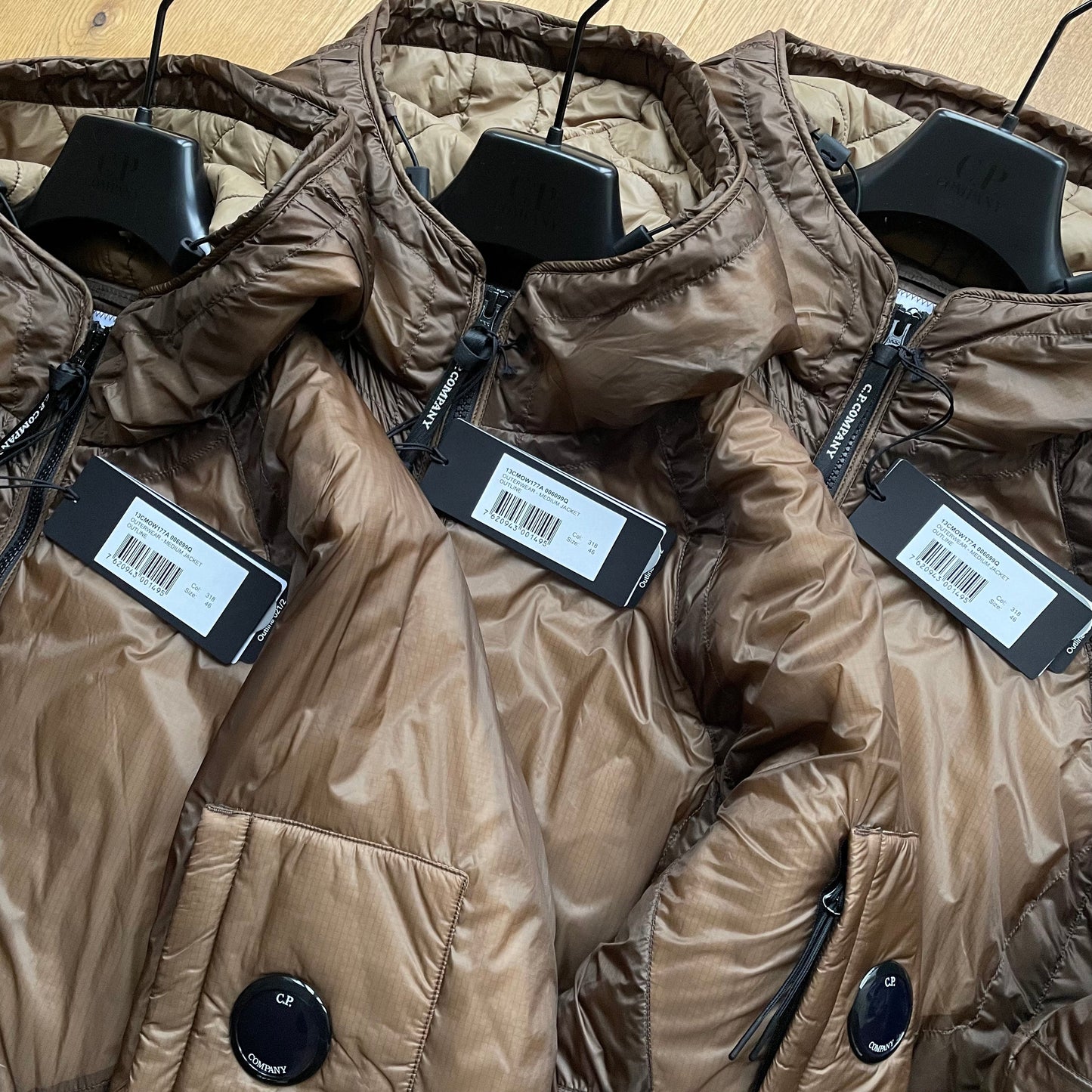C.P. Company Outline Jacket in Cumin (RRP £625) | Small, Cumin
