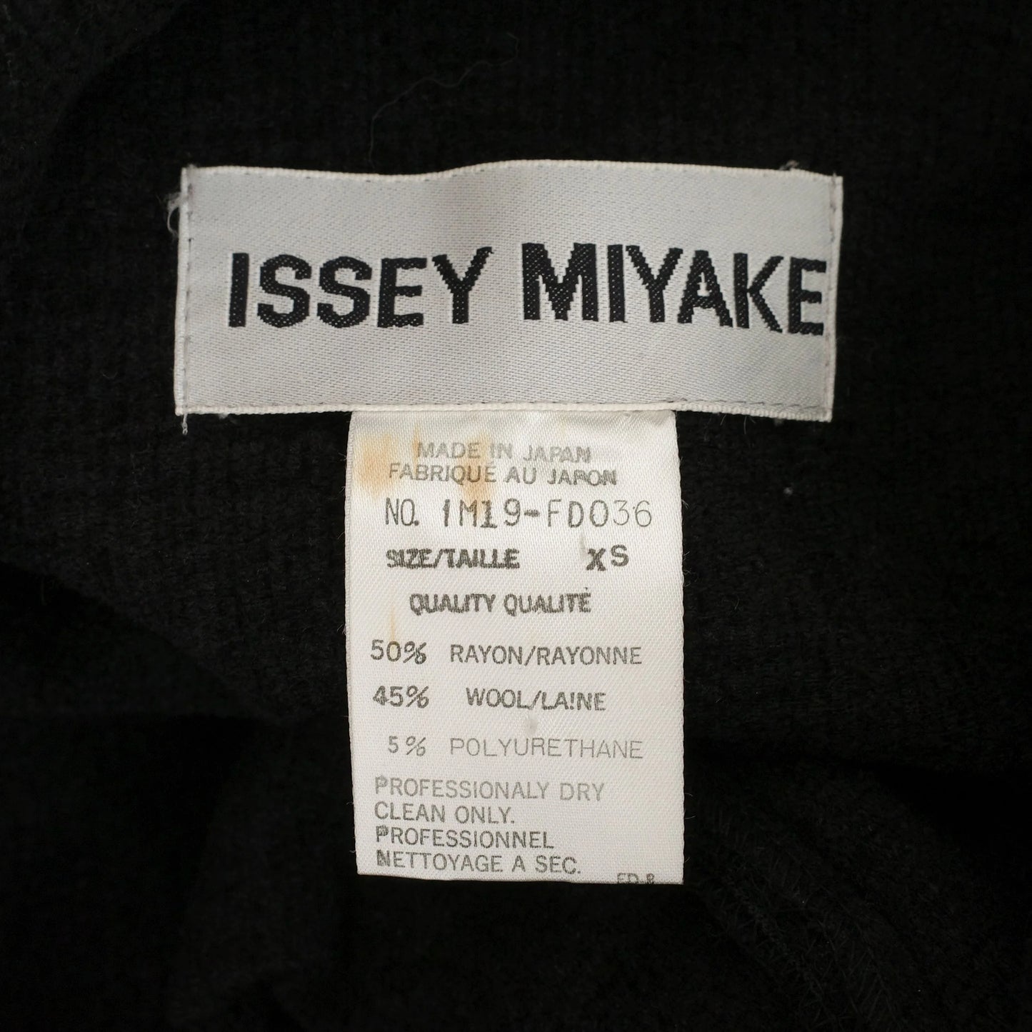 Issey Miyake FW 1991 runway multi-zip transformable jacket with subtle shoulder pads and hidden front side pockets, size XS, available at Artefact Archive