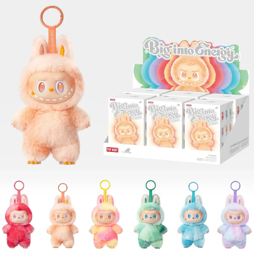 【店頭購入品】LABUBU Big into Energy BOX 100% Authentic - Popmart Labubu V3: Big into Energy Single