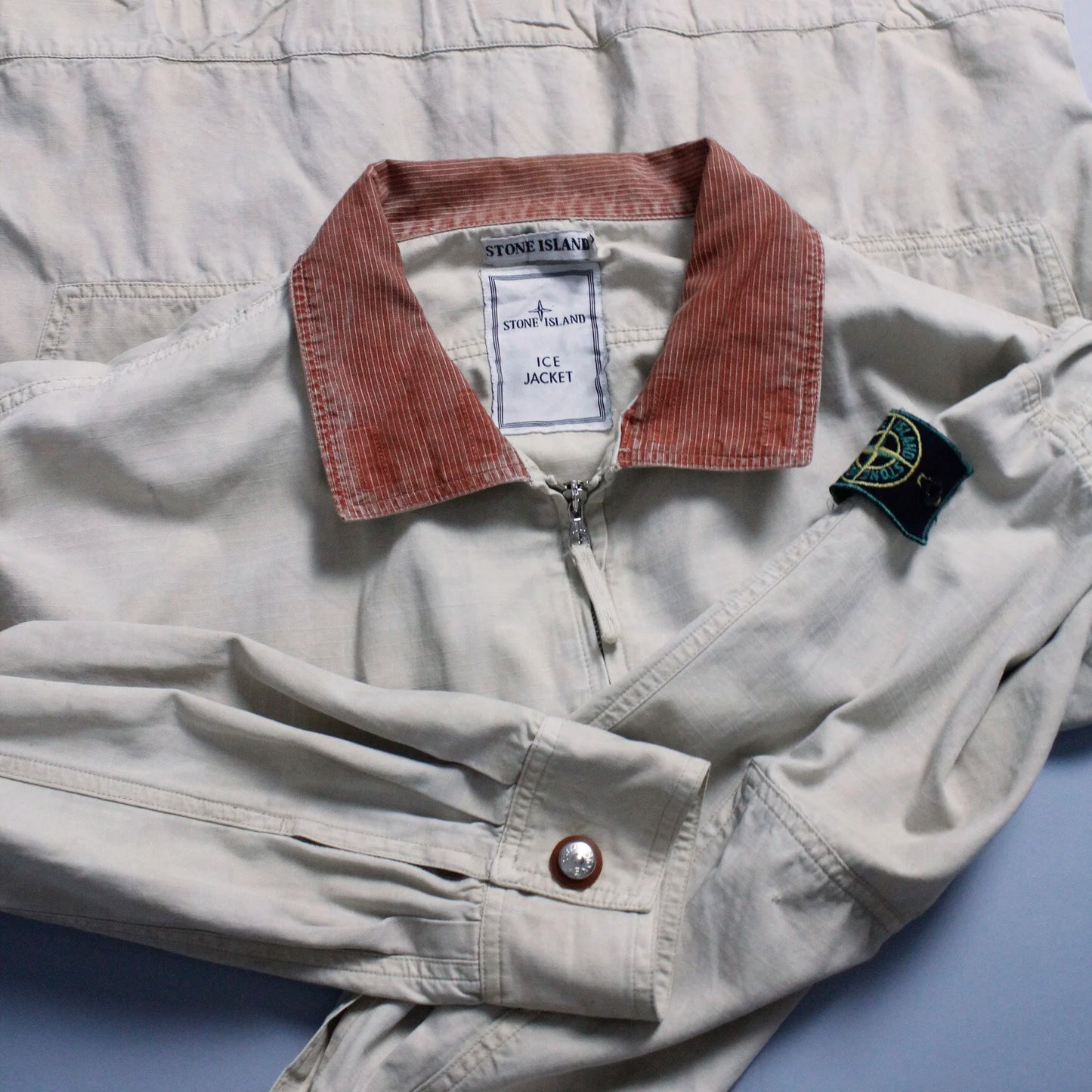 S/S 1990 Ice Camouflage Bomber Harrington Jacket