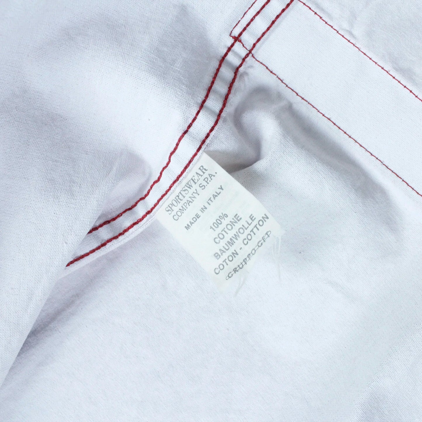 S/S 1992 Tela Stella Marina Spell Out Flight Vest