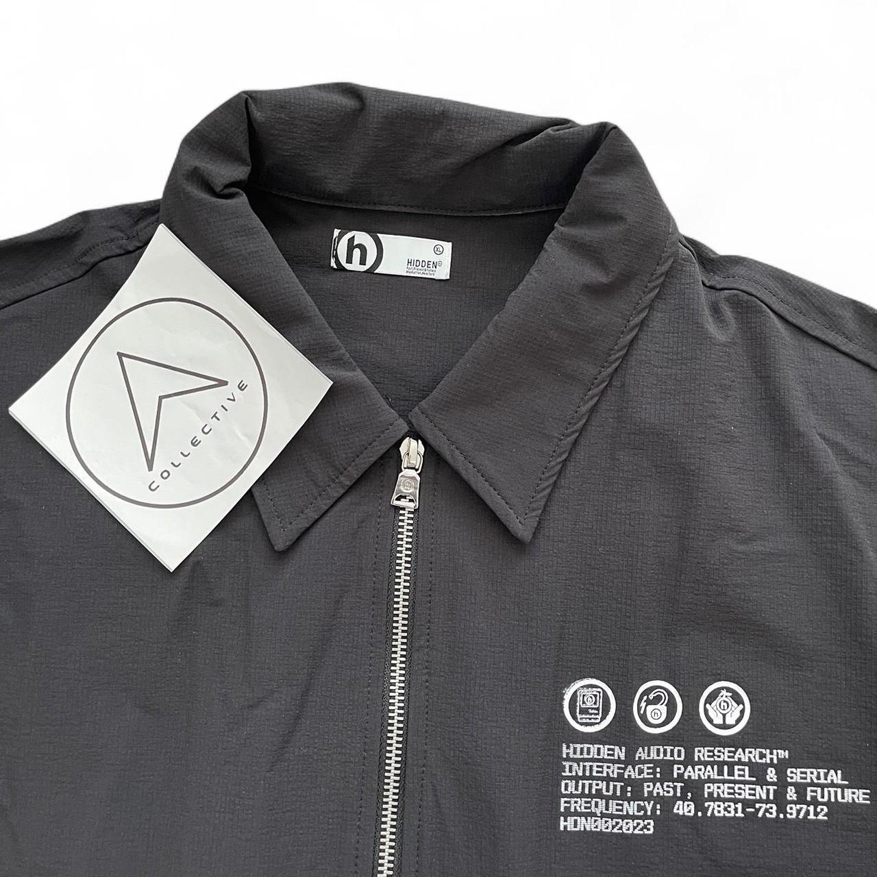 Hidden NY Nylon Coaches Jacket | XL, Black