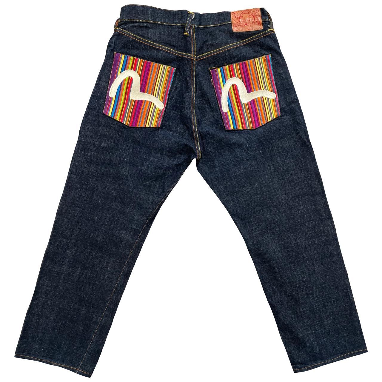 Vintage Evisu Jeans outlet Rainbow Embroidered