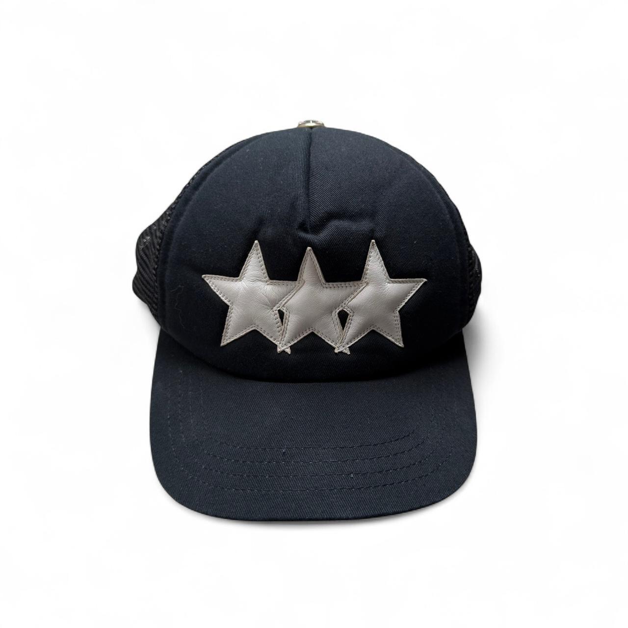 Chrome Hearts Star Patch Trucker Hat Black – Known Source