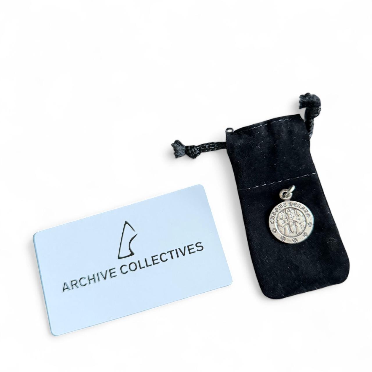 Chrome Hearts Angel Medal Pendant Silver | O/S, Silver