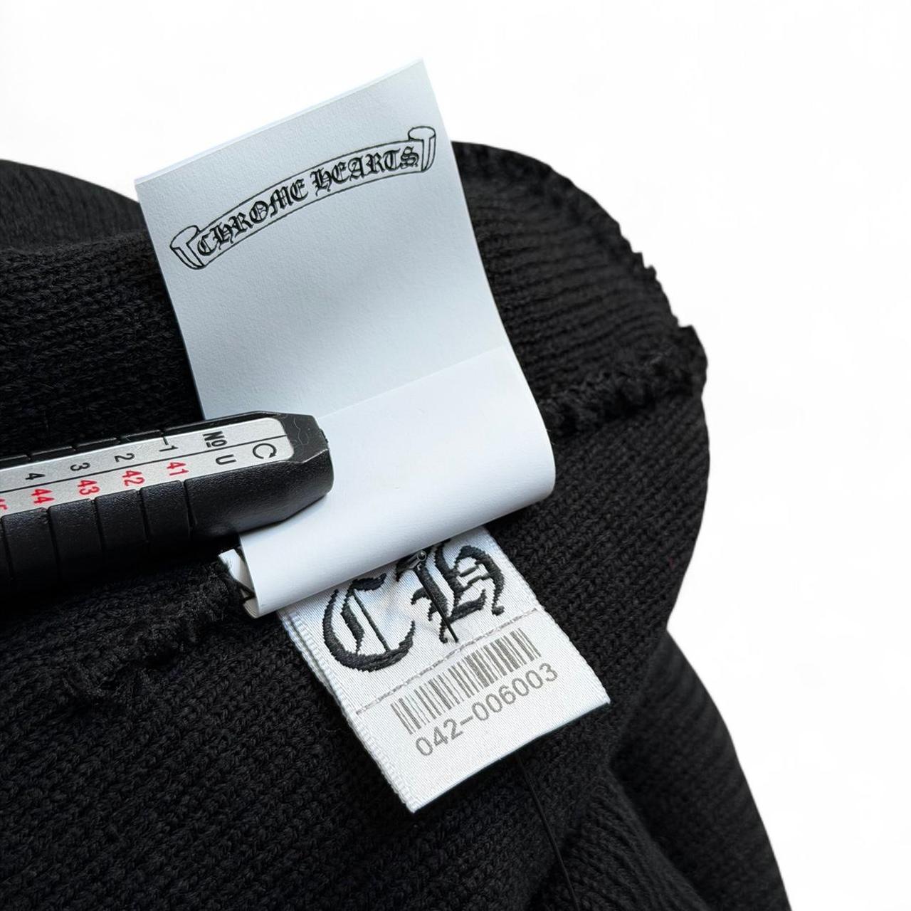 Chrome Hearts Embroidered CH Logo Beanie | O/S, Red