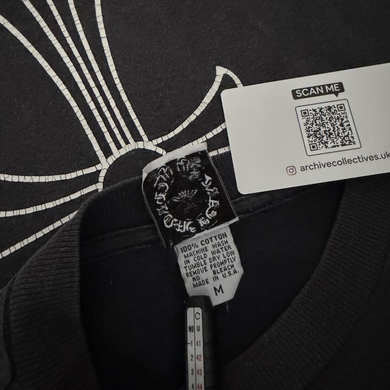 Chrome Hearts x Kyusoke Himuro Vintage Cross Logo ‘Soul Standing by’ LongSleeve Tee | Medium, Tan