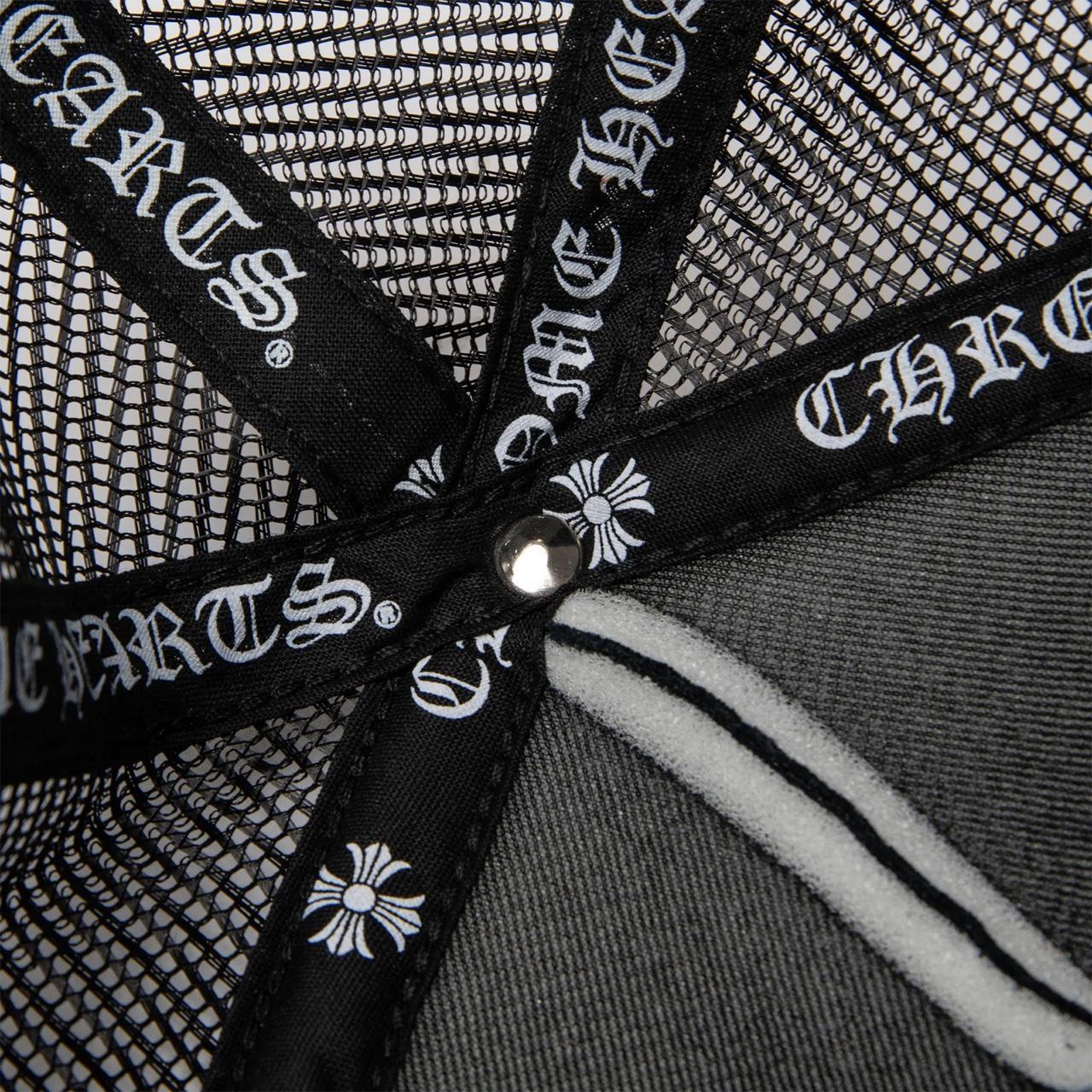 Chrome Hearts London Exclusive CH Trucker Hat | O/S, Black