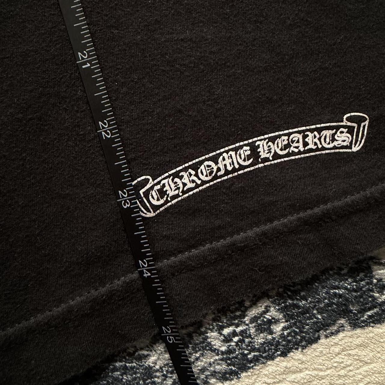 Chrome Hearts Vintage Cross Logo Horseshoe Pocket T-shirt | Small, Black