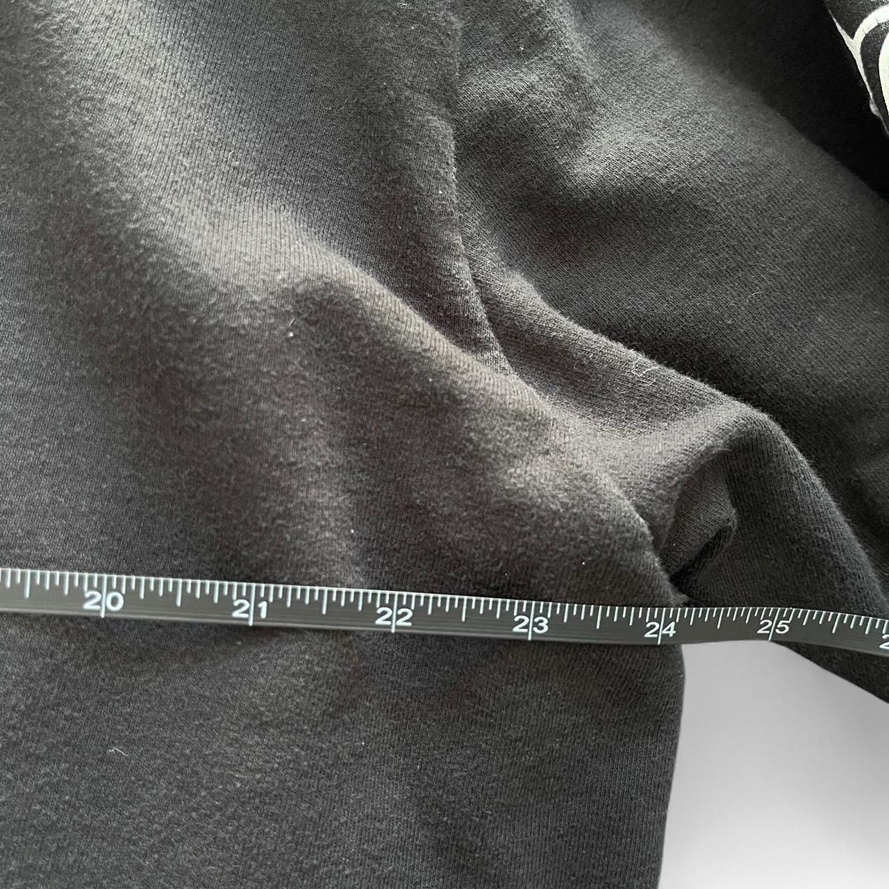 Chrome Hearts Eye Chart Dagger Zip Up Hoodie | Large, Black