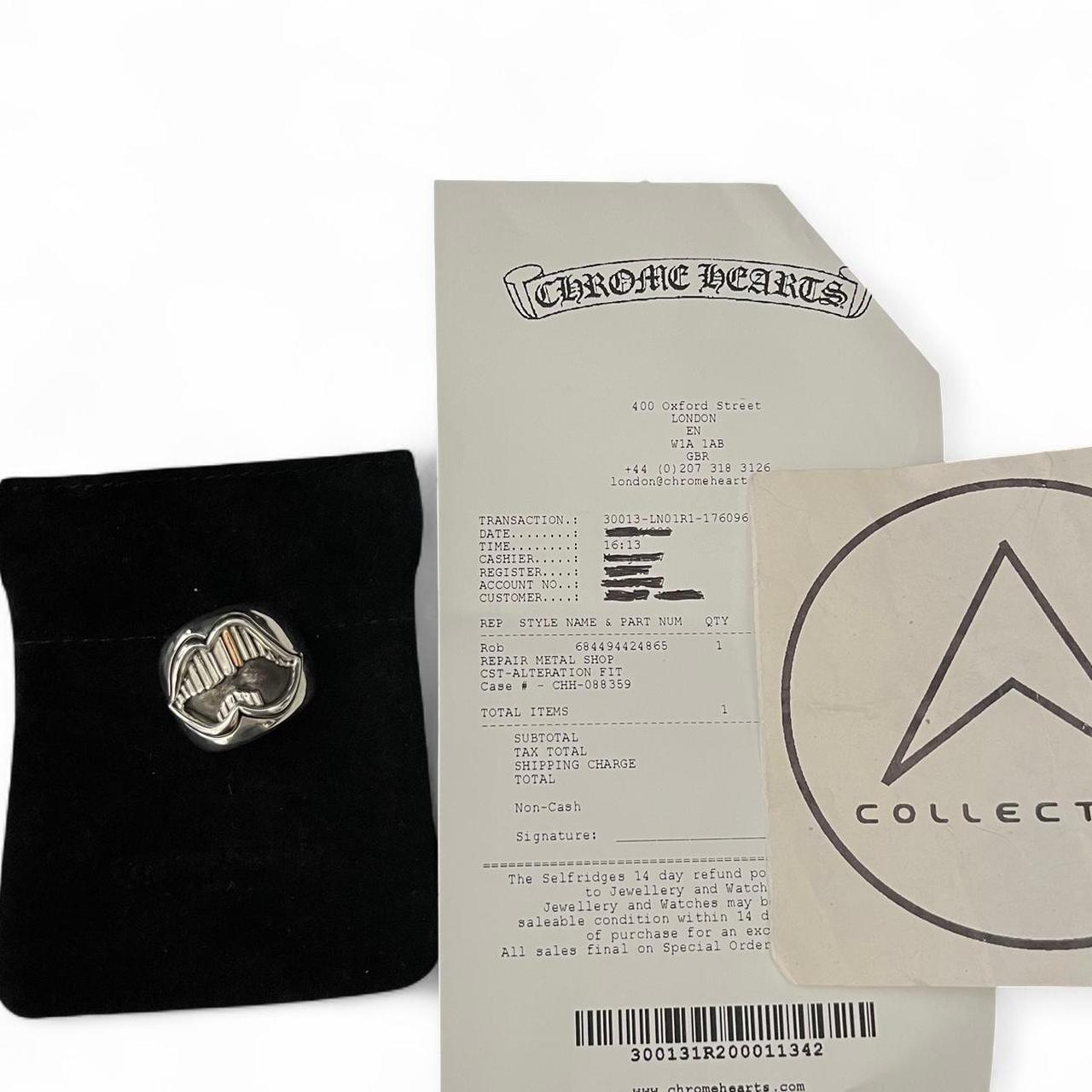Chrome Hearts PPO Fat Chomper Ring Silver / Gold | O/S, Gold