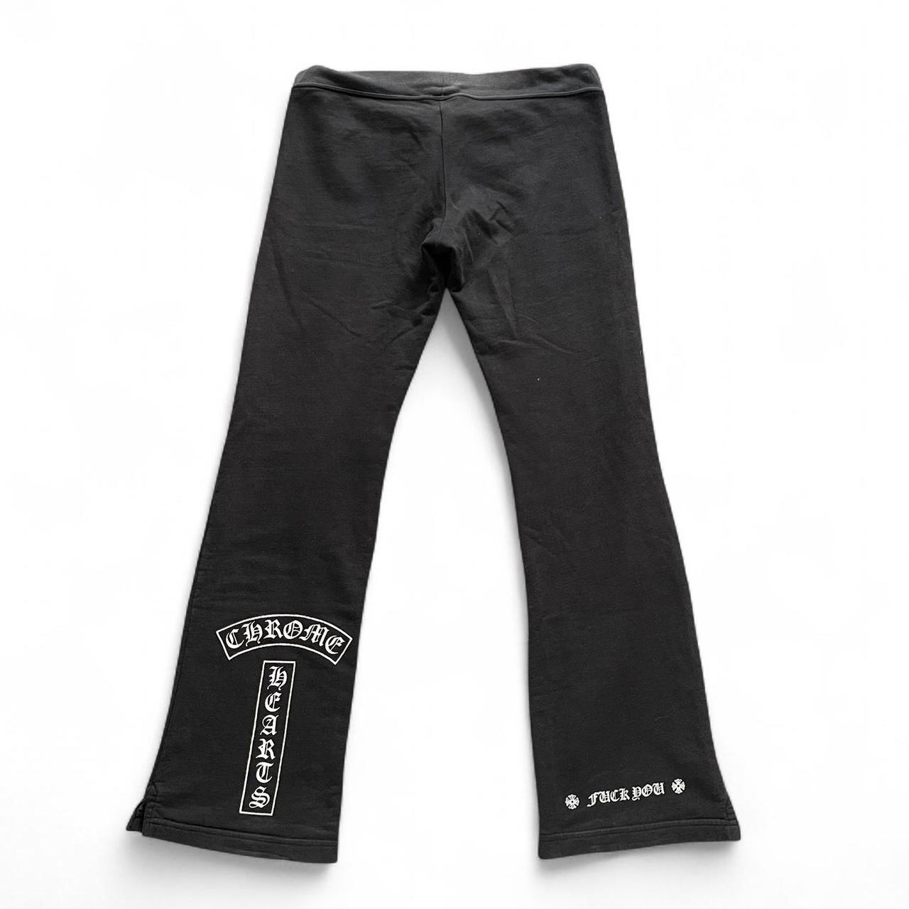 Chrome Hearts Vintage “F*CK You” T-Bar Sweatpants | W30, Black