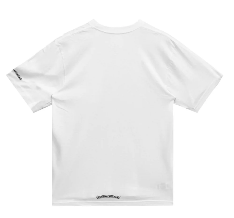Chrome Hearts 1988 White Neck Logo T Shirt | XL, White