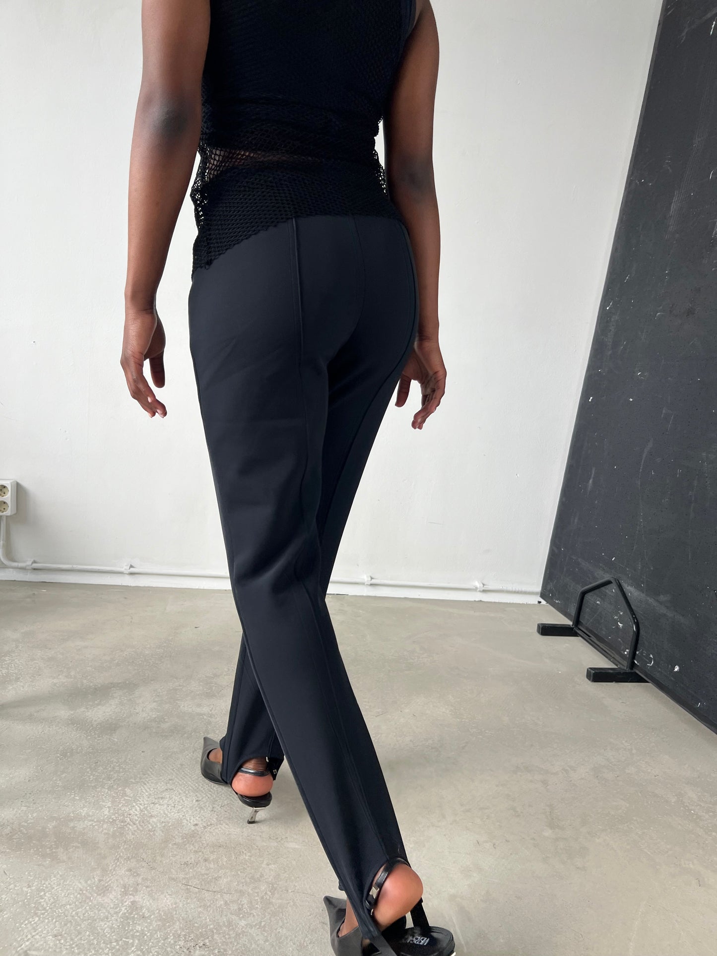ESCADA STIRRUP TROUSERS | Default Title, Black
