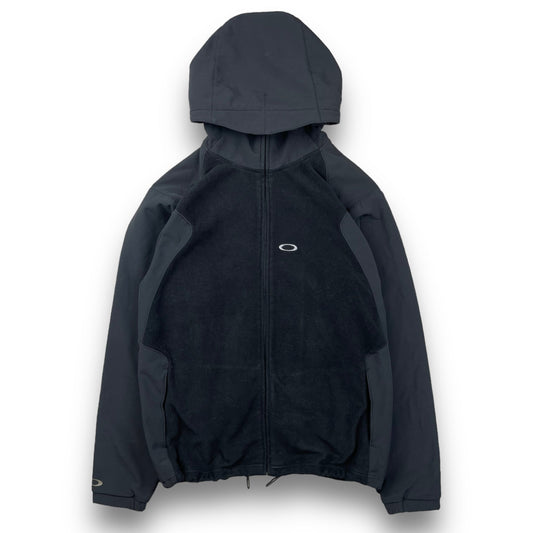 Fall 2006 Oakley Technical Hooded Fleece Jacket (M) | Default Title, Black