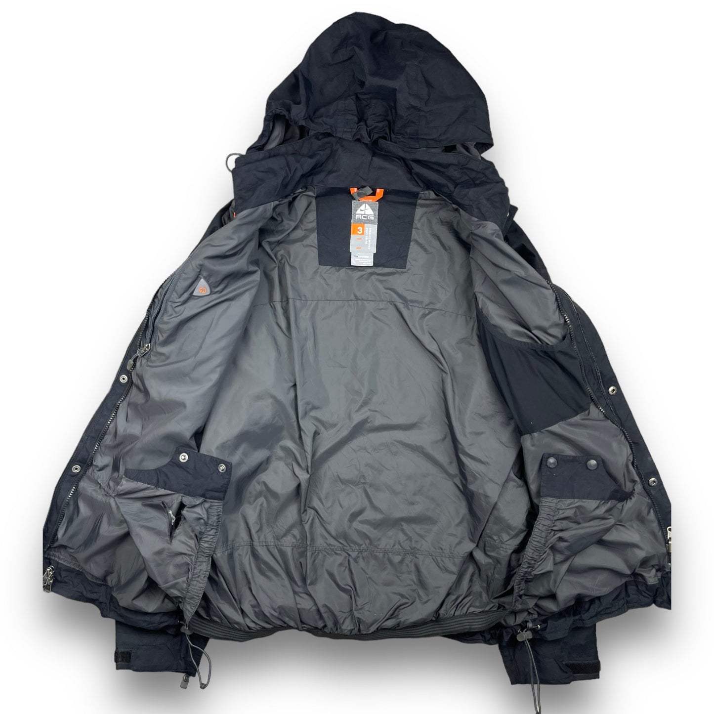 Nike ACG Black & Red Multipocket Jacket (L) | Default Title, Multicoloured