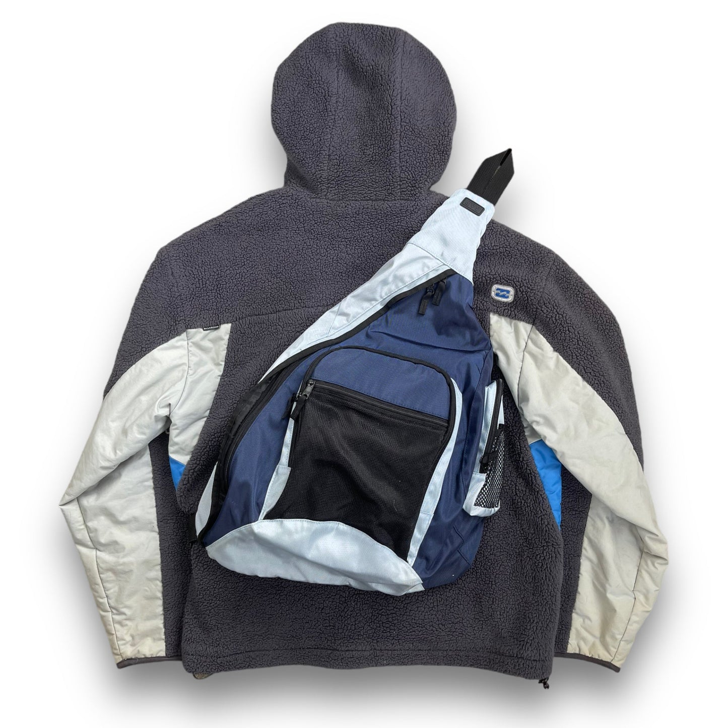Billabong Hooded Fleece Jacket (L) | Default Title, Grey
