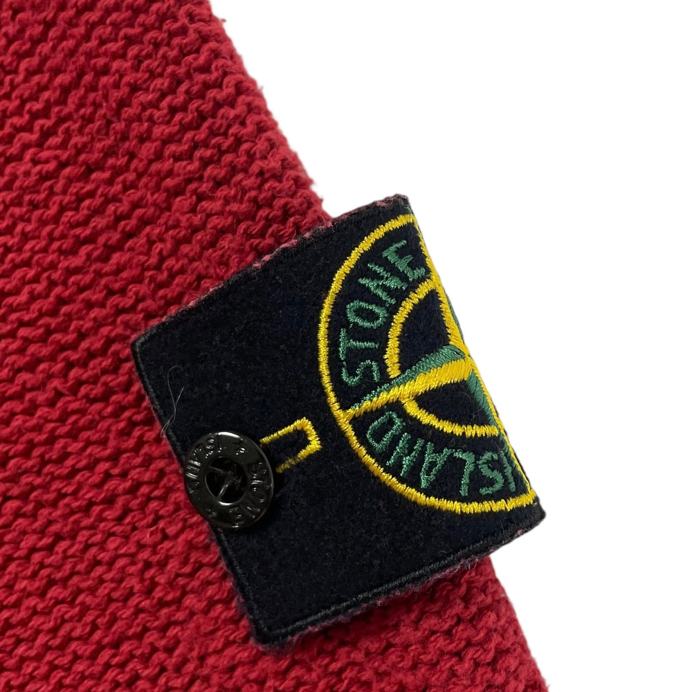 Vintage Stone Island Knit, Size Large | O/S, Red
