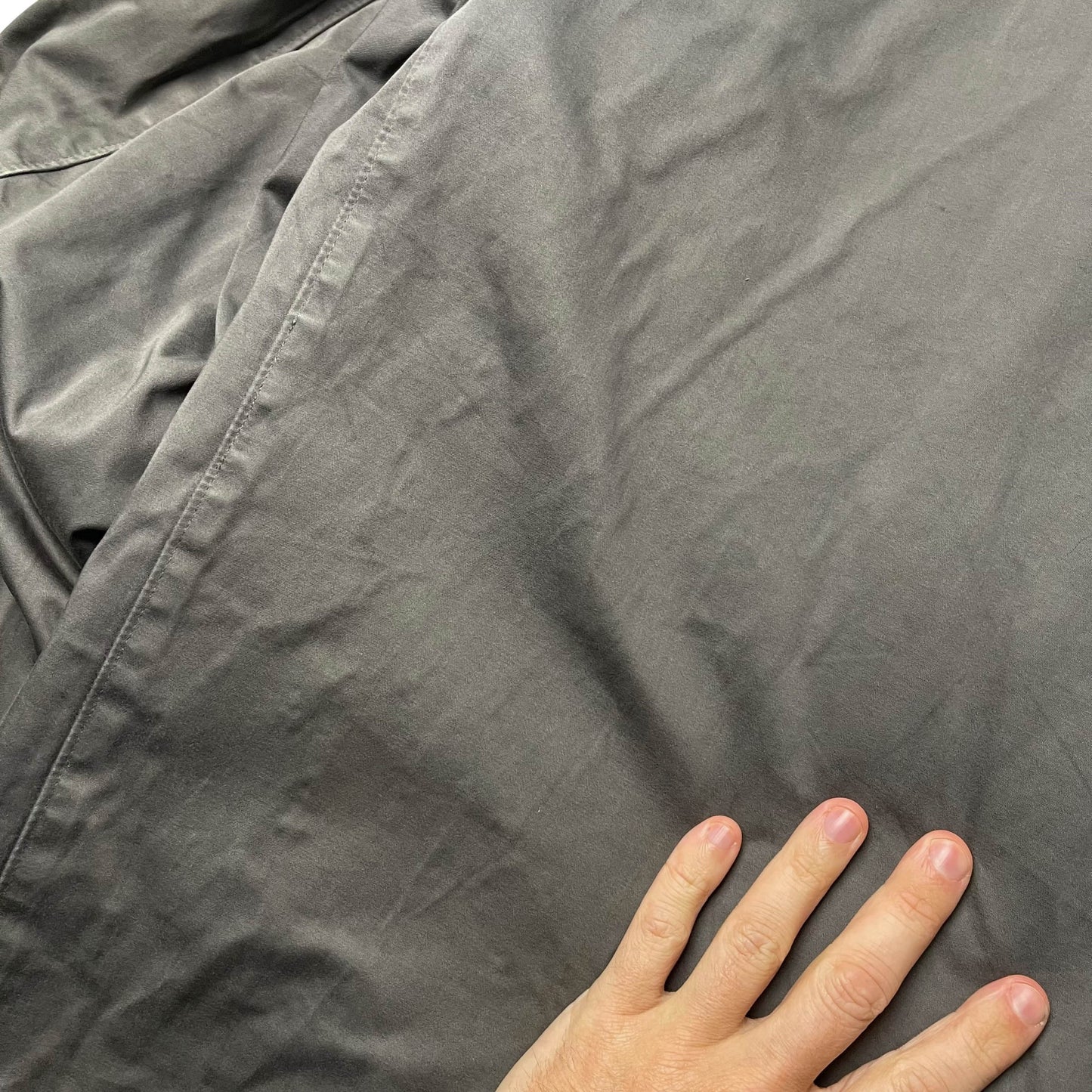 Stone Island Dual Layer Coated Cotton Jacket (L)