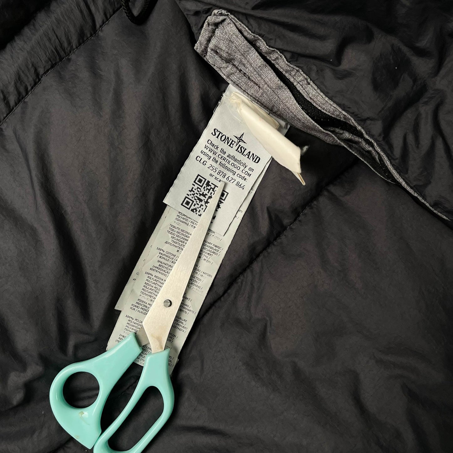 Stone Island Mixed Fibre Watro Tela Down Parka (L)